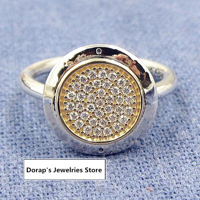 

New perfect pandoras Engraved Anillo 925 ring silver pandoras rings women jewelries lady,1pz