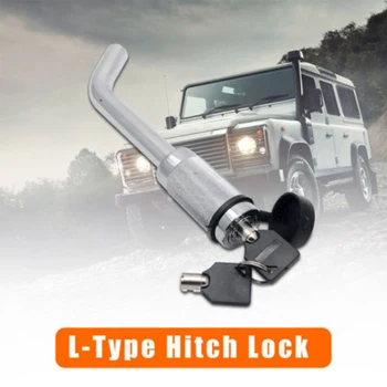 

TOW BAR HITCH PIN Security Lock For L-TYPE PIN - Boat/Trailer/Caravan/4x4/Towbar/RV