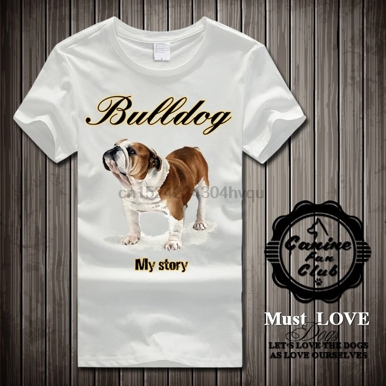 

English Bulldog Dog Puppy T-Shirt For Men Women Children Man Woman Child women tshirt