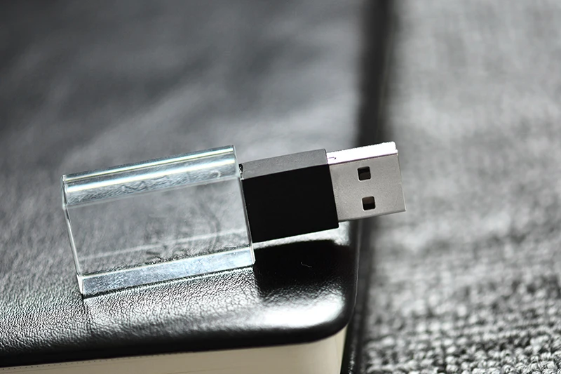 Кристальные usb палочки 3d печать пользовательский логотип 4GB 8GB 16GGB usb флэш-накопитель 32GB 64GB прозрачное стекло(более 10 шт бесплатный логотип