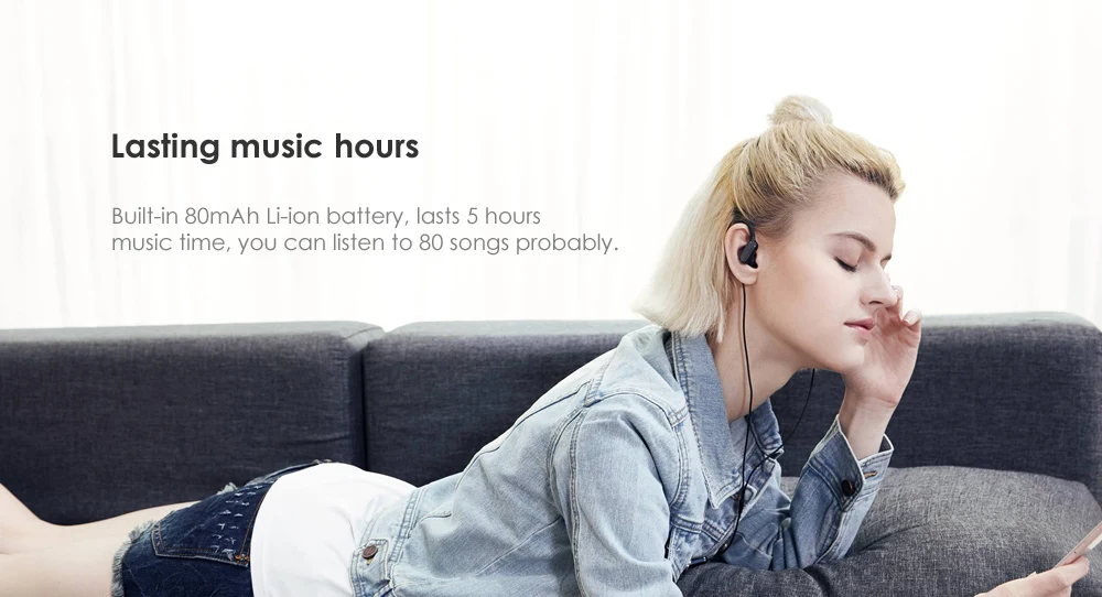 Original Xiaomi Wireless Stereo Music Bluetooth Sport Earbuds with Mic - Mini Version