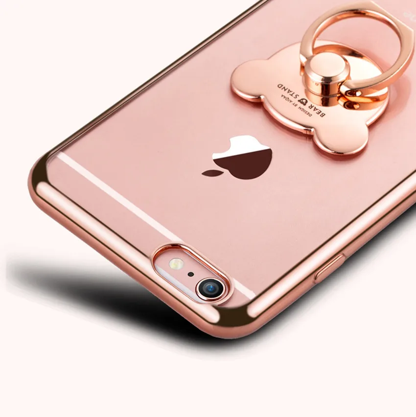 For-iPhone-7-7Plus-3D-Soft-TPU-with-Bear-Finger-Ring-Stand-Phone-Holder-Ultra-Thin (4)