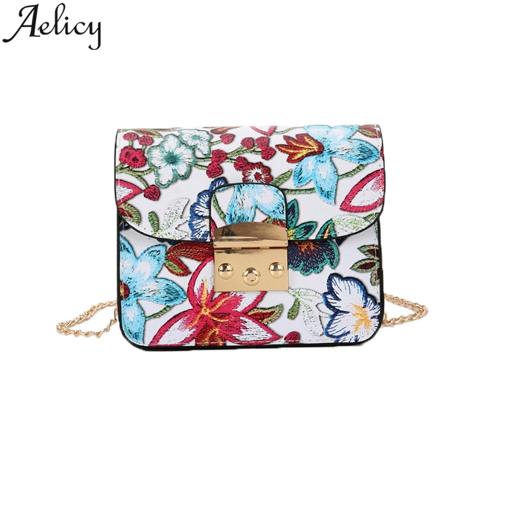 

Aelicy Ladies Ethnic Embroidery Bag Vintage Crossbody Shoulder Bags Clutch Bag Women Messenger Bags Phone Purse Handbag Female