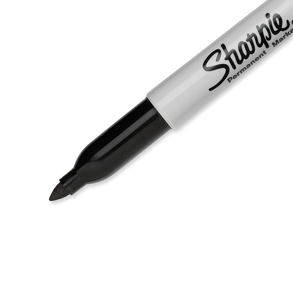 Sharpie 30001 маркер с перманентной краской набор 1 мм Круглый мелкий точечный масляный маркер для металлических автомобильных красок покрышек CD офисные принадлежности