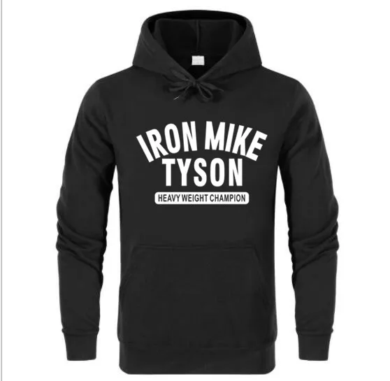Мужская Новая толстовка с капюшоном Iron Mike Tyson BOX с буквенным принтом логотипа, топы, футболки, крутые толстовки большого размера, толстовки
