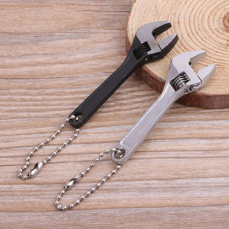 

2.5" Mini Metal Wrench Adjustable 0-10mm Jaw Spanner Wrenches Hand Tool