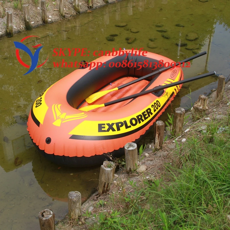 Intex Explorer 200 пвх лодка 2 местная дешевая цена надувная бассейн плот с французскими