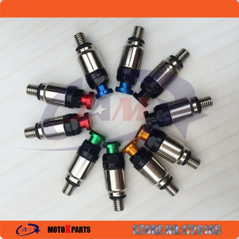 5 Color Fork Air Bleeder Valves Fit For Honda Yamaha Motocross CRF YZF