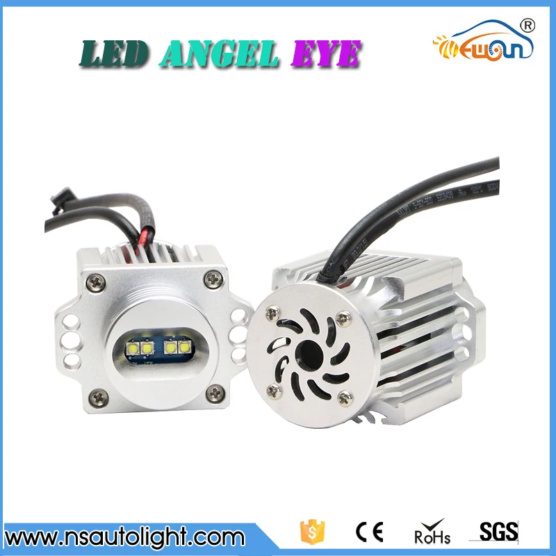 

40W angel eyes headlights for BMW 4000LM super bright CREE Chips angel eyes led e90 led lamp 12v led head light bulb with fan