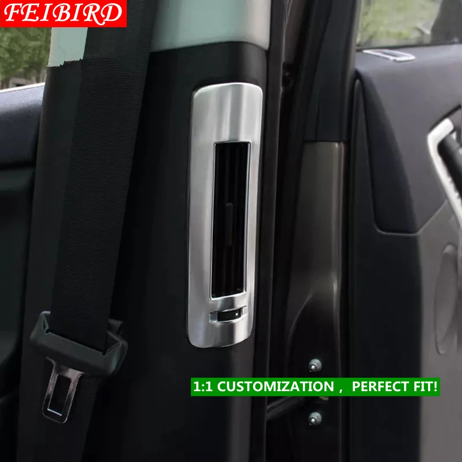 Для Land Rover Discovery Sport 2015 2016 2017 2018 2019 ABS столб B Кондиционер AC Vent Outlet литьевая крышка