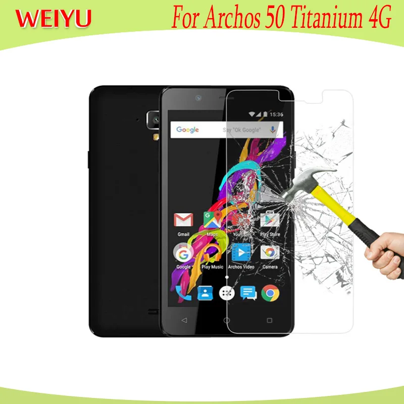 Закаленное стекло для Archos 50 Titanium 4G защита экрана Замена телефона Простота