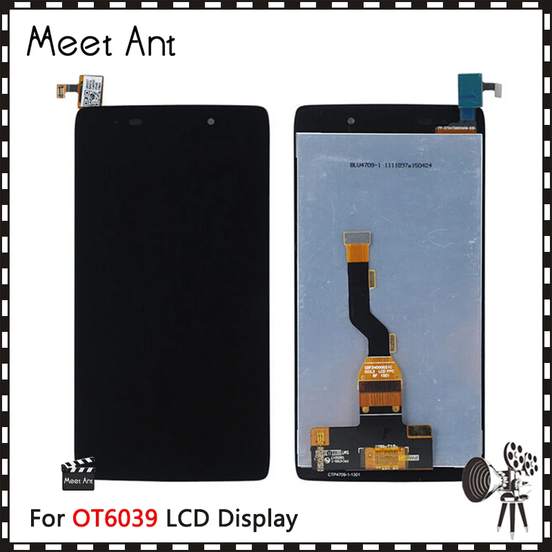 

10pcs/lot High Quality 4.7'' For Alcatel One Touch Idol 3 6039 OT6039 LCD Display Screen With Touch Screen Digitizer Assembly