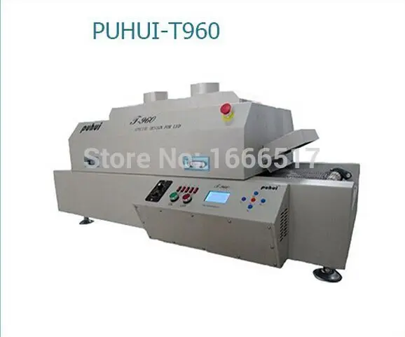Прибор для пайки PUHUI T-960 LED Wave reflow устройство SMT духовка Reflow с инфракрасным IC