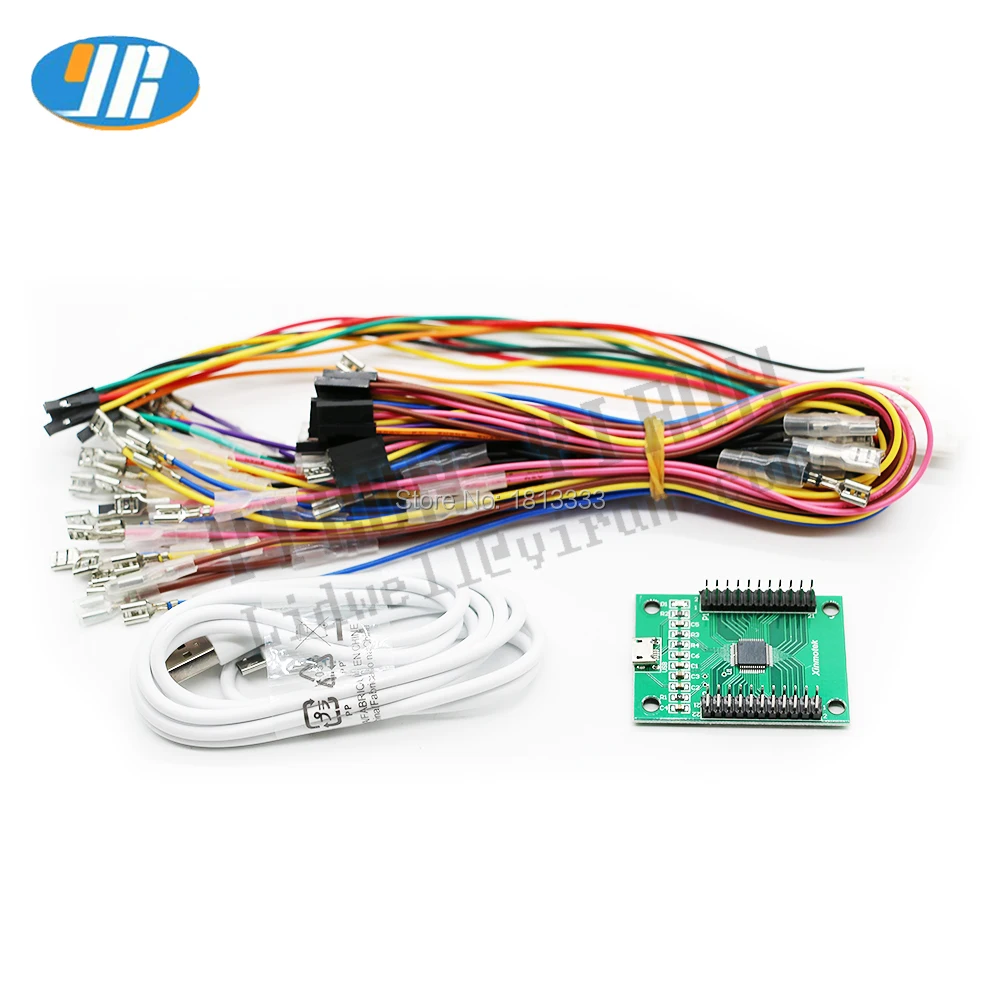 2 игрока Raspberry pi PS3 PC 3 в 1 USB контроллер аркадный JAMMA MAME | Спорт и развлечения