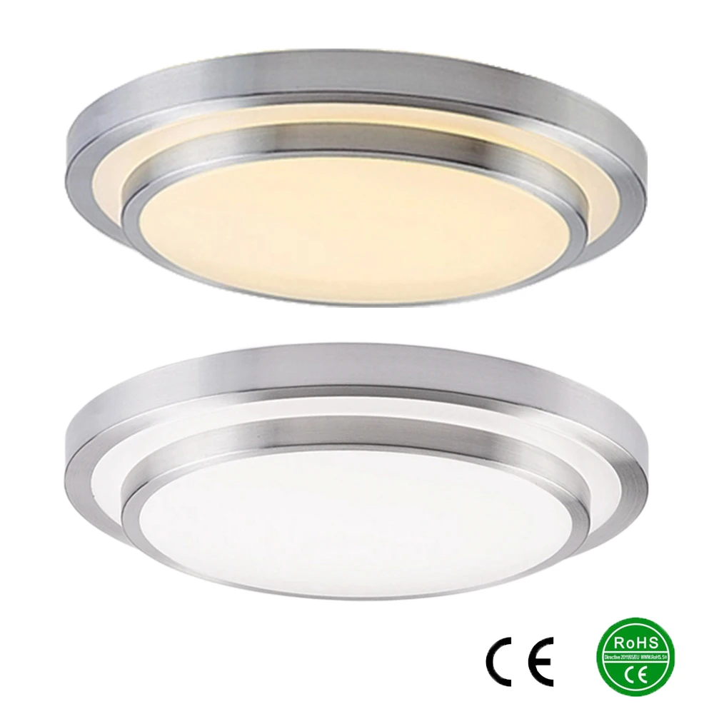 Ecolight LED ceiling lights Dia 350mm aluminum Acryl High brightness 220V 230V 240V Warm white Cool