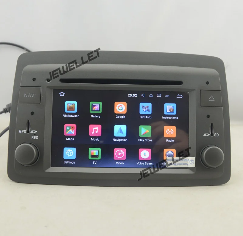 Восьмиядерный IPS экран Android 9 0 Автомобильный GPS Радио навигатор для Fiat Panda 2003 2011 с