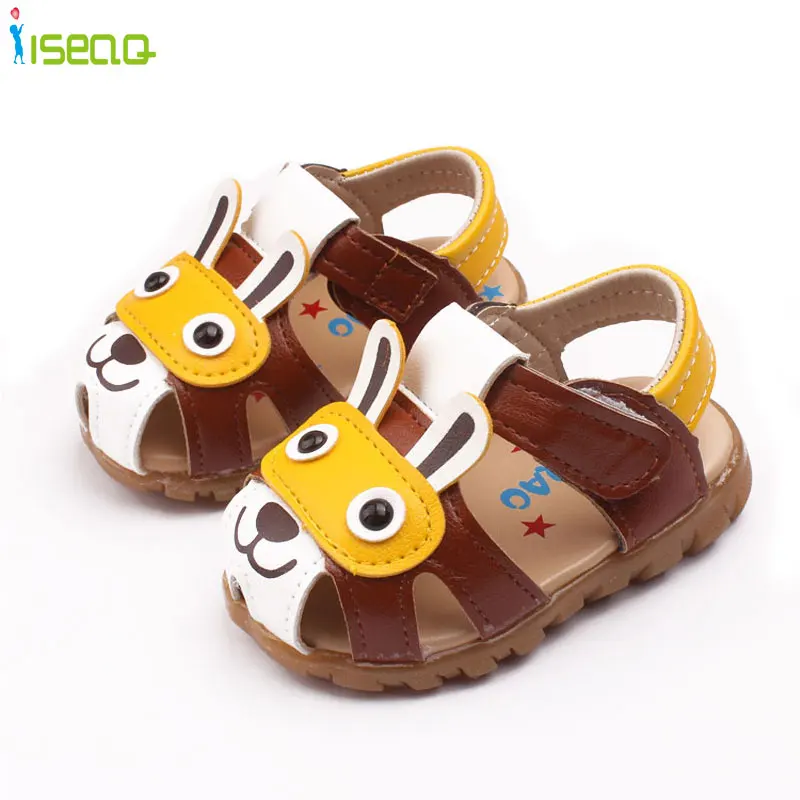 Новое поступление, летние сандалии для маленьких мальчиков милая мягкая детская подошва для малышей обувь для малышей детские сандалии для младенцев 6-36 месяцев