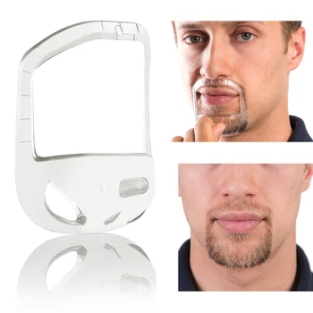 

5Pcs Beard Comb Hairbrush Salon Mustache Beard Styling Multi-liner Beard Shaper Template Comb for Beard Shaping Trimming Tool