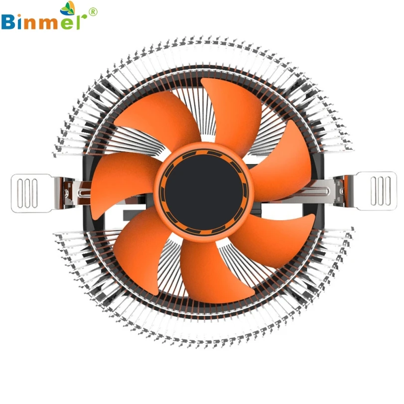 

Hot-sale BINMER Computer Fan 10.3 x 4.9cm Case CPU Cooling Cooler Fan Heatsink  7 Blade For Intel LGA 775 1155 1156 AMD 754 AM2