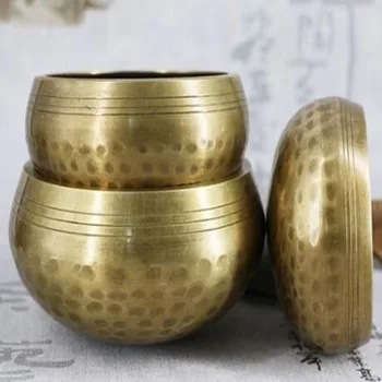 

Tibetan Bowl Sing Bowl Nepalese Buddhist Tibetan Chanting Yoga Meditation Bowl Buddhist Sound Therapy Bowl Copper Religion Carft