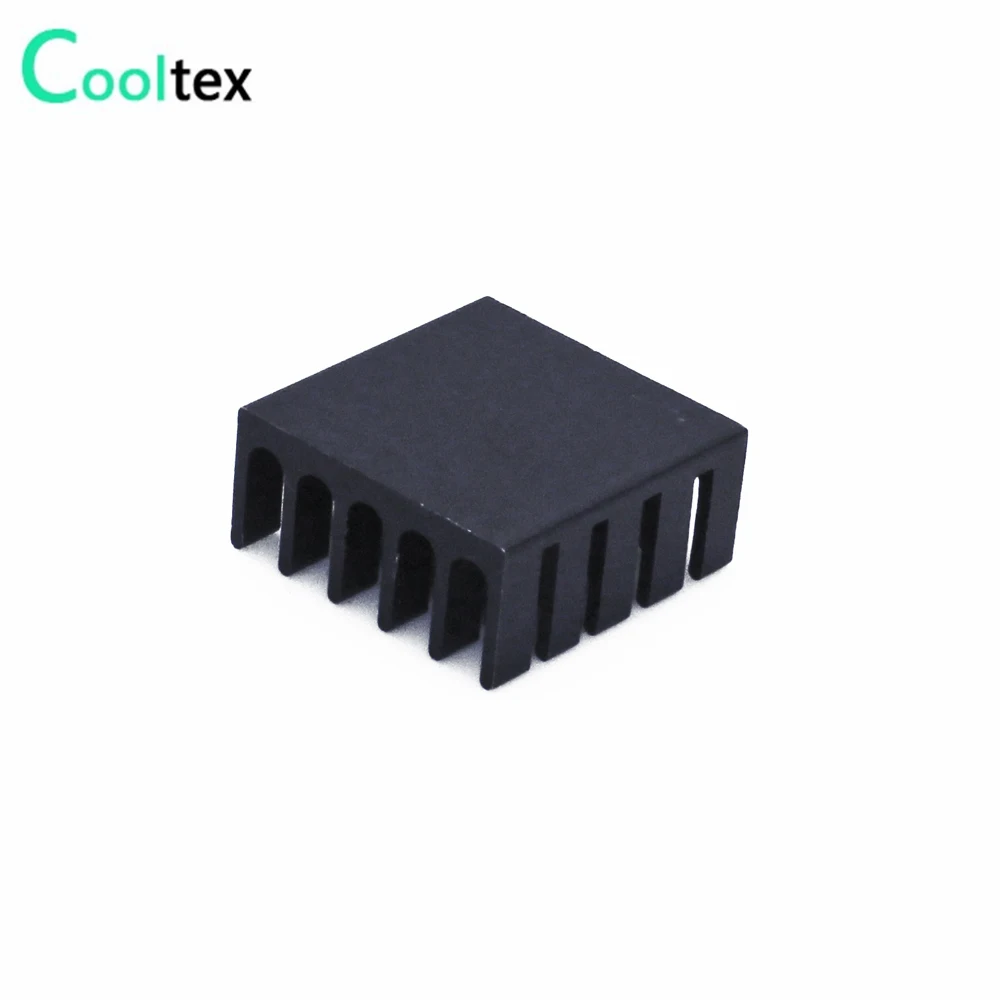 (10pcs/lot) 22x22x10mm Aluminum heatsink radiator cooler for Electronic IC LED computer's component heat dissipation cooling