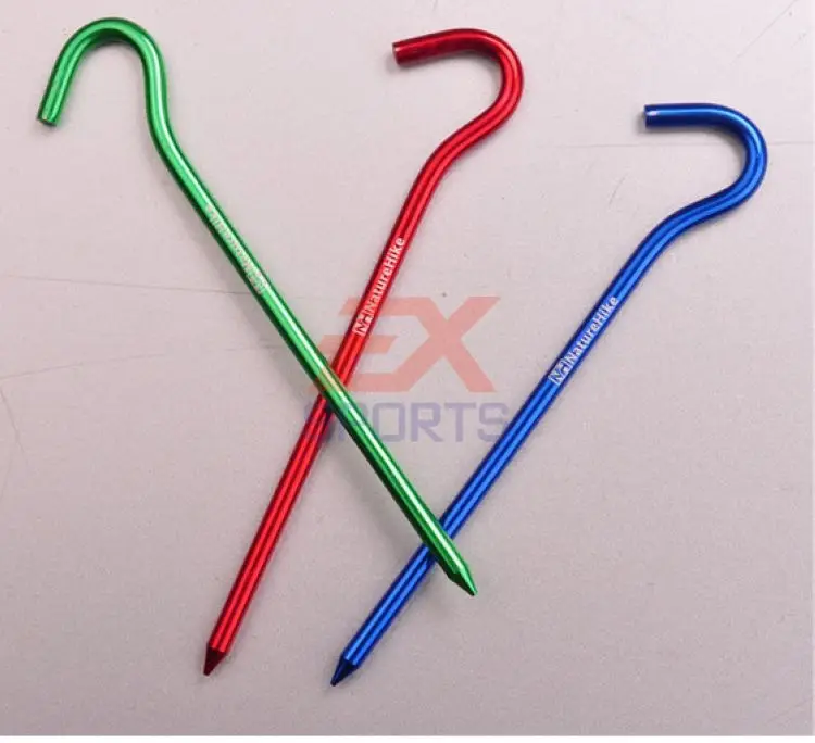Aluminium Alloy Tent Peg Stake Nail Outdoor Camping Spike (5)