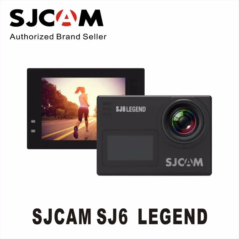 Оригинальная Спортивная Экшн-камера SJCAM SJ6 Legend NTK96660, 4K HD, 2 дюйма, сенсорный экран, водонепроницаемая Спортивная экшн-камера, 32 ГБ, SD карта, подарок