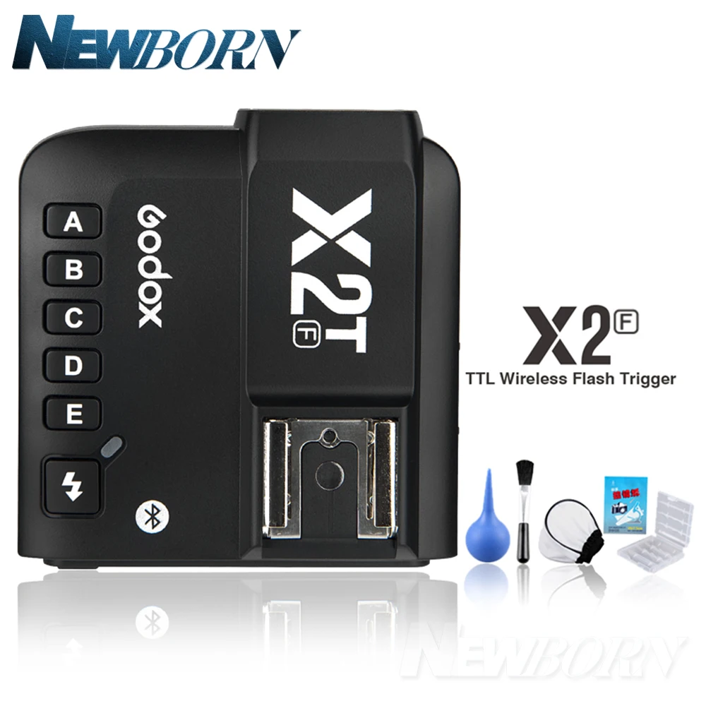 Godox X2T-F ttl 1/8000s 2,4G беспроводной триггер передатчик для камер Fuji DSLR и Godox TT350F TT685F v860if Godox X2T-F ttl 1/8000s 2,4G беспроводной триггер передатчик для камер Fuji DSLR и Godox TT350F TT685F v860if