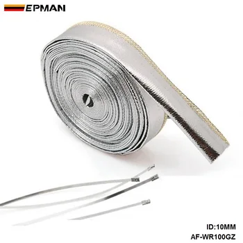 

Heat Shield Sleeve Insulated Wire Hose Cover Wrap Loom Tube 10mm*10meter For Honda Accord 03-05 AF-WR100GZ