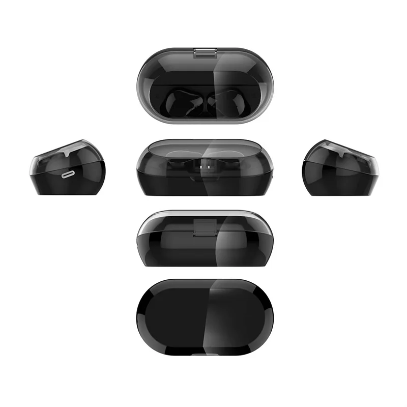 TWS Bluetooth 5 0 наушники вкладыши IPX7 HiFi настоящие Беспроводные с зарядным боксом 4000