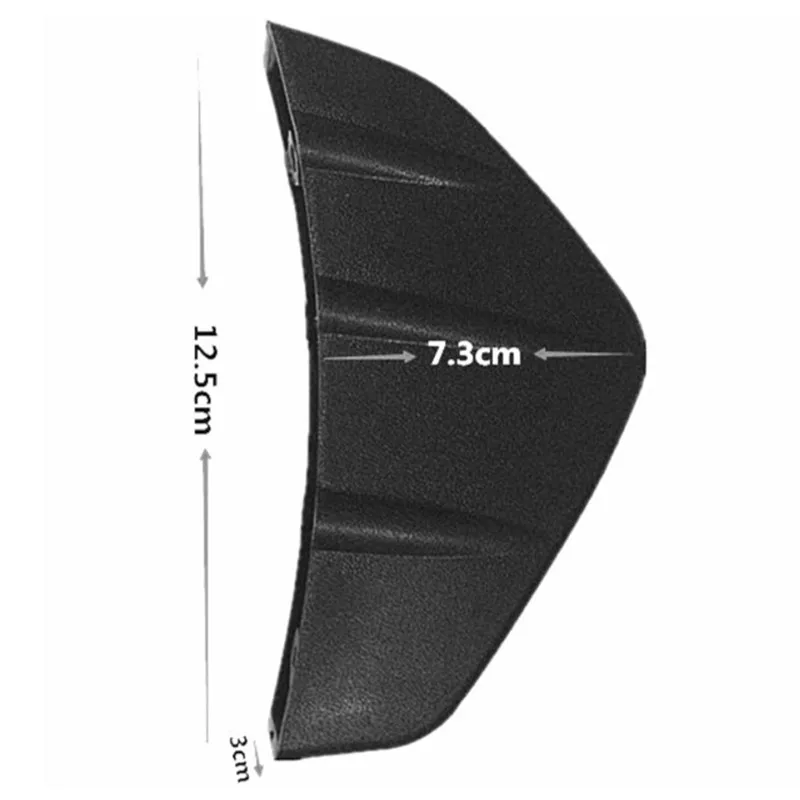 Novedad de moda Universal para coche parachoques trasero difusor de labios para coche parachoques trasero Spoiler divisor de labios accesorios de coche