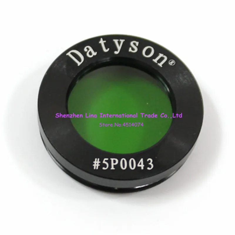 

Datyson Full Metal Moon Filter Green Filter 1.25 Inches Metal Frame Optical Glass Lens Green Color 5P0043