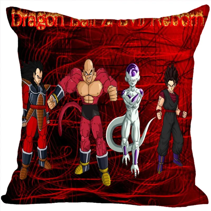 На заказ из аниме Goku наволочки dragon ball Z квадратная наволочка Рождественская Наволочка на молнии наволочка 40*40 см, 45*45 см(с одной стороны - Цвет: Pillowcase 24