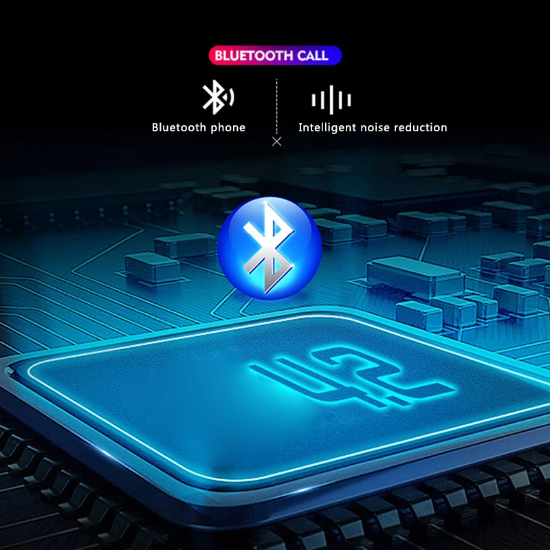 Магнитный аттракцион Bluetooth наушники гарнитура Водонепроницаемый Спорт 5,0 с зарядным кабелем наушники Встроенный микрофон вставляемая карта