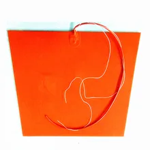 540*600*1,5 мм Тепловая кровать для 3D-принтера гибкий силиконовый подогреватель 220 в 900 Вт 100 к термистор 1000 мм выход из середины of600side