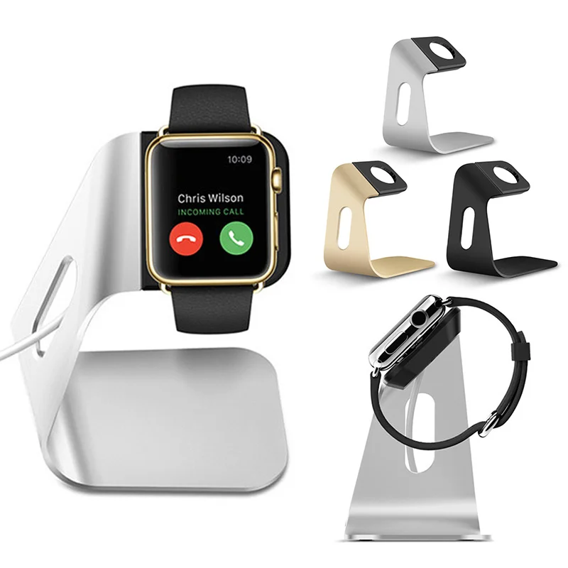Подставка для смарт часов Универсальная док станция Apple Watch алюминиевый