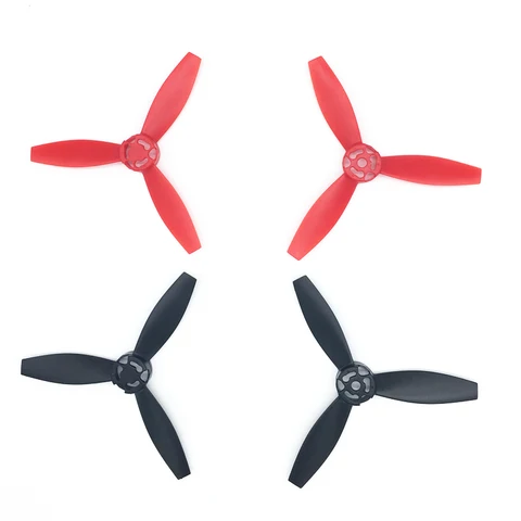 4pcs Lightweight 3 Lobes Porps Plastic Propellers Rotor Kit For Parrot Bebop 2 Drone Quadcopter RC Accessories title=