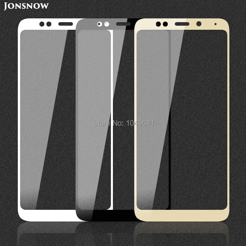 KXM1290_1_2D Full Screen Covered Explosion-proof Tempered Glass Film for Xiaomi Redmi 5 Plus 5.99 inch