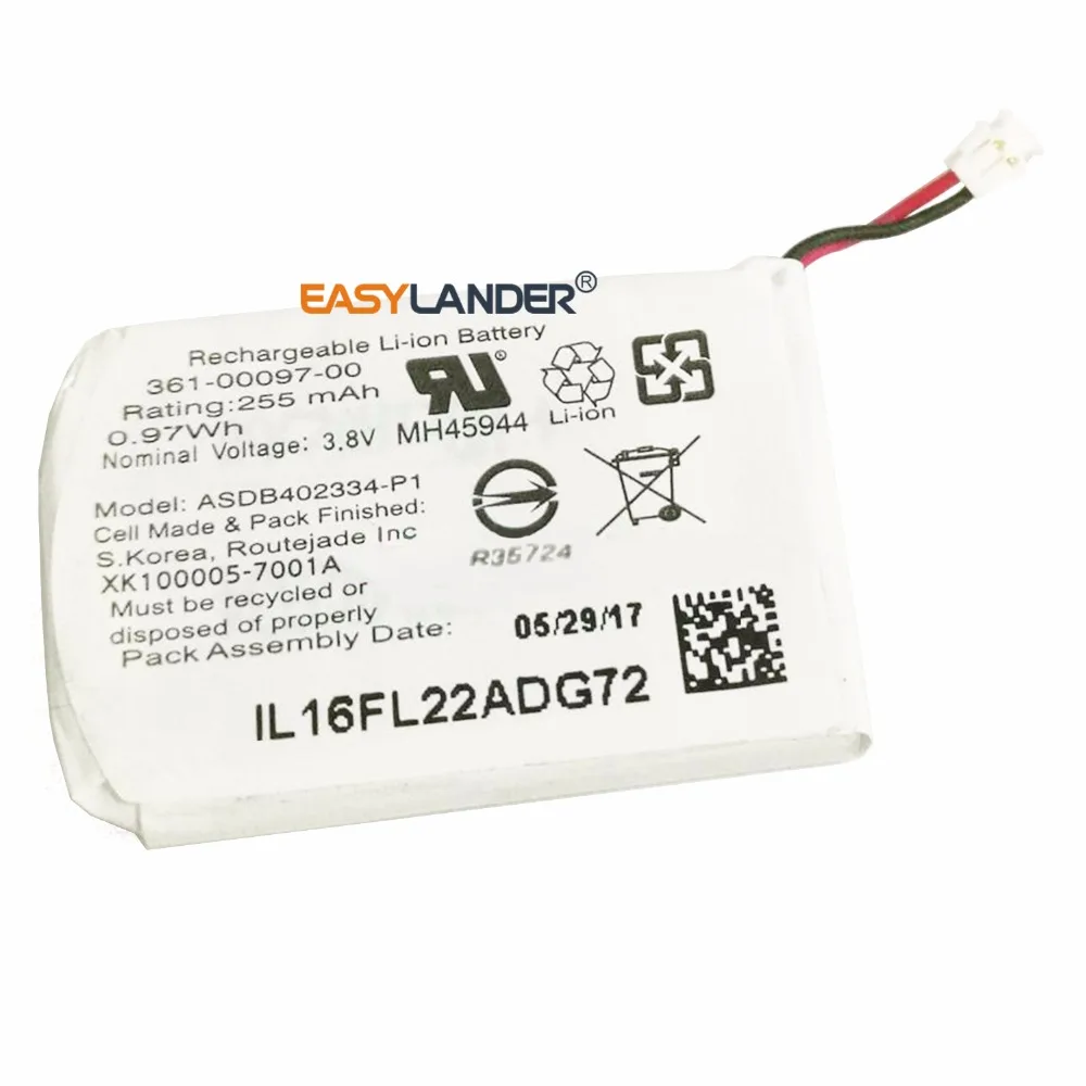 Сменная батарея Easylander 3 8 V 255mAh для Garmin fenix 5 GPS спортивные часы Смарт MH45944 с