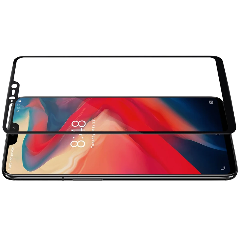 OnePlus 6 закаленное стекло OnePlus 6 стекло Nillkin CP+ 2.5D полное покрытие протектор экрана для One Plus 6 OnePlus6