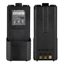 BAOFENG оригинальный UV-5R портативная рация батарея 7,4 В 3800 мАч 2100 мАч 1800 мАч литий-ионный Расширенный аккумулятор UV 5R двухсторонние радио батареи