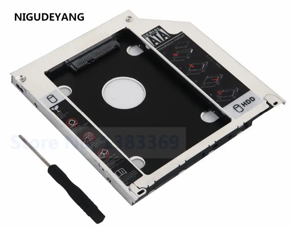 2nd Second Sata Hdd Ssd Hard Drive Unibody Caddy For Macbook Pro 13 15 17 09 10 11 12 Ssd Mini Ssd Raidssd 16gb Aliexpress