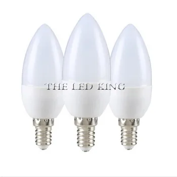 

1X 5W 7W 9W Led Candle Bulb E14 220V Save Energy spotlight Warm/cool white chandlier crystal Lamp Ampoule Bombillas Home Light