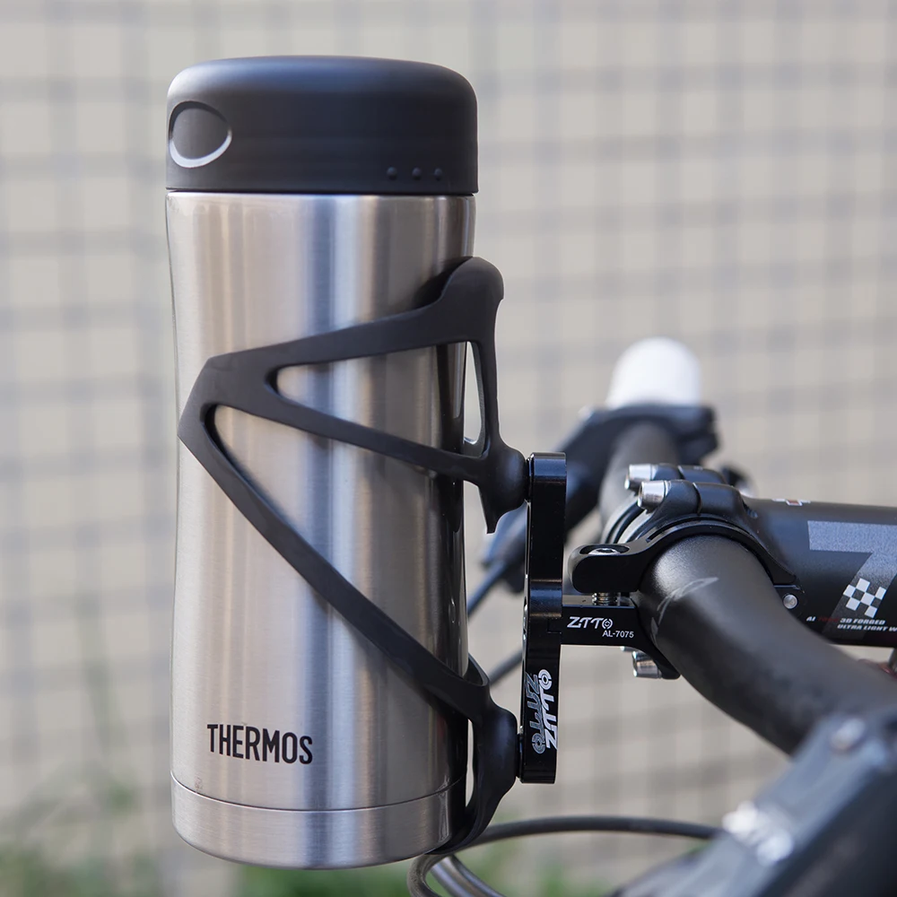 BICYCLE WATER BOTTLE CAGE HANDLEBAR BAR ADAPTER 25.4mm