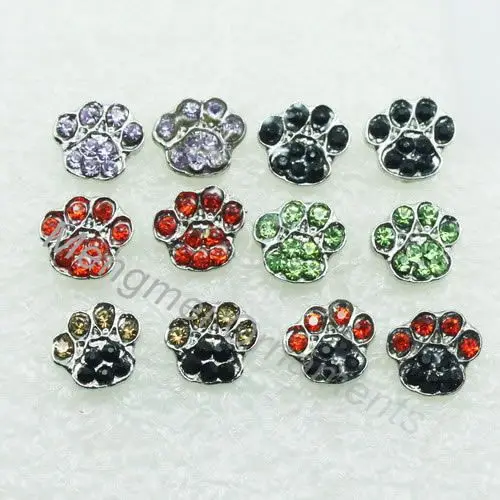 10pairs Crystal Rhinestone Cat Dog Paw Print Post Stud Fashion 10pairs Crystal Rhinestone Cat Dog Paw Print Post Stud Fashion Earring Animal Jewelry Earrings Free Shipping In From Accessories On