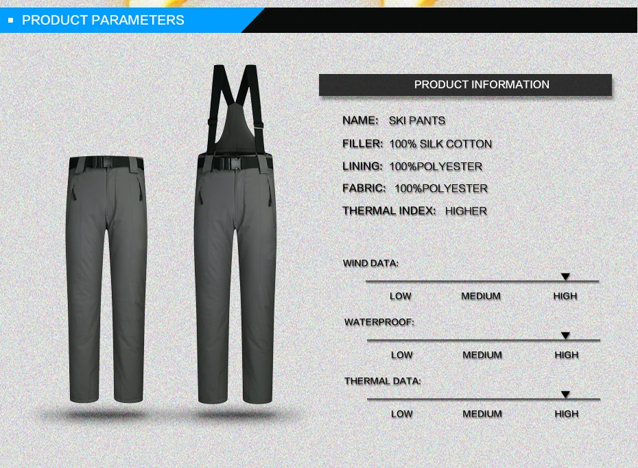 Лыжные брюки для мужчин и женщин, зимние, высокое качество, утепленные, водонепроницаемые, ветрозащитные, теплые зимние брюки, лыжные и Сноубордические штаны, бренды