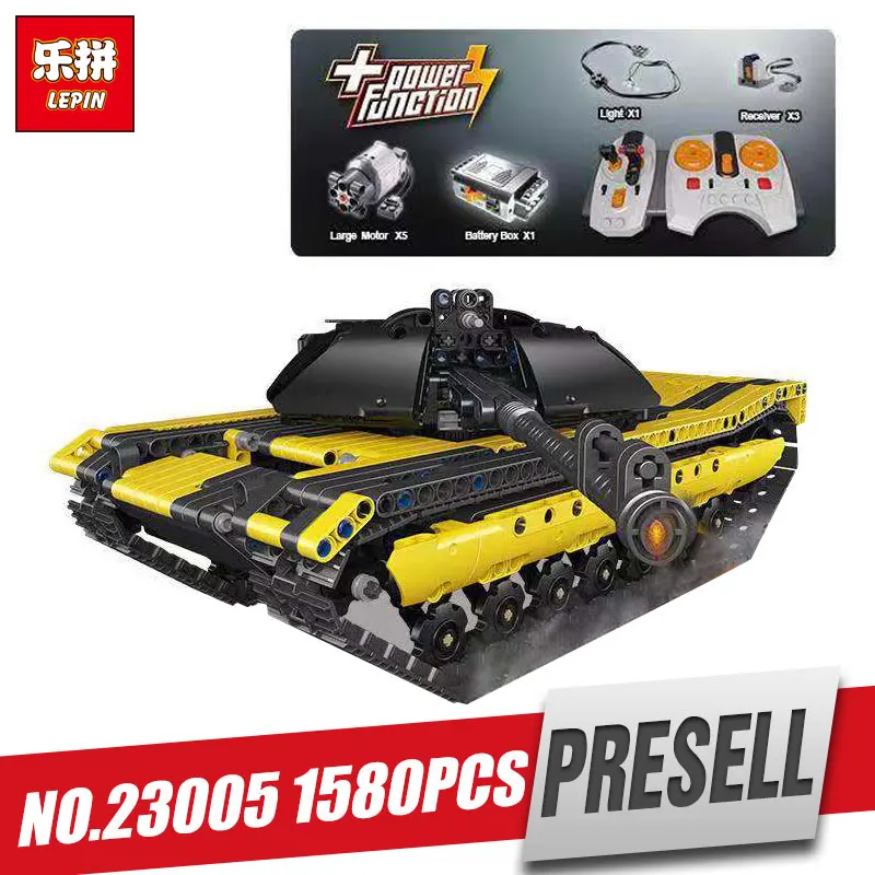 

DHL 23005 Technic Series with Motor the Remote Control Tank Set Building Blocks Bricks RC Tank Model Legoing Toy Christmas Gift