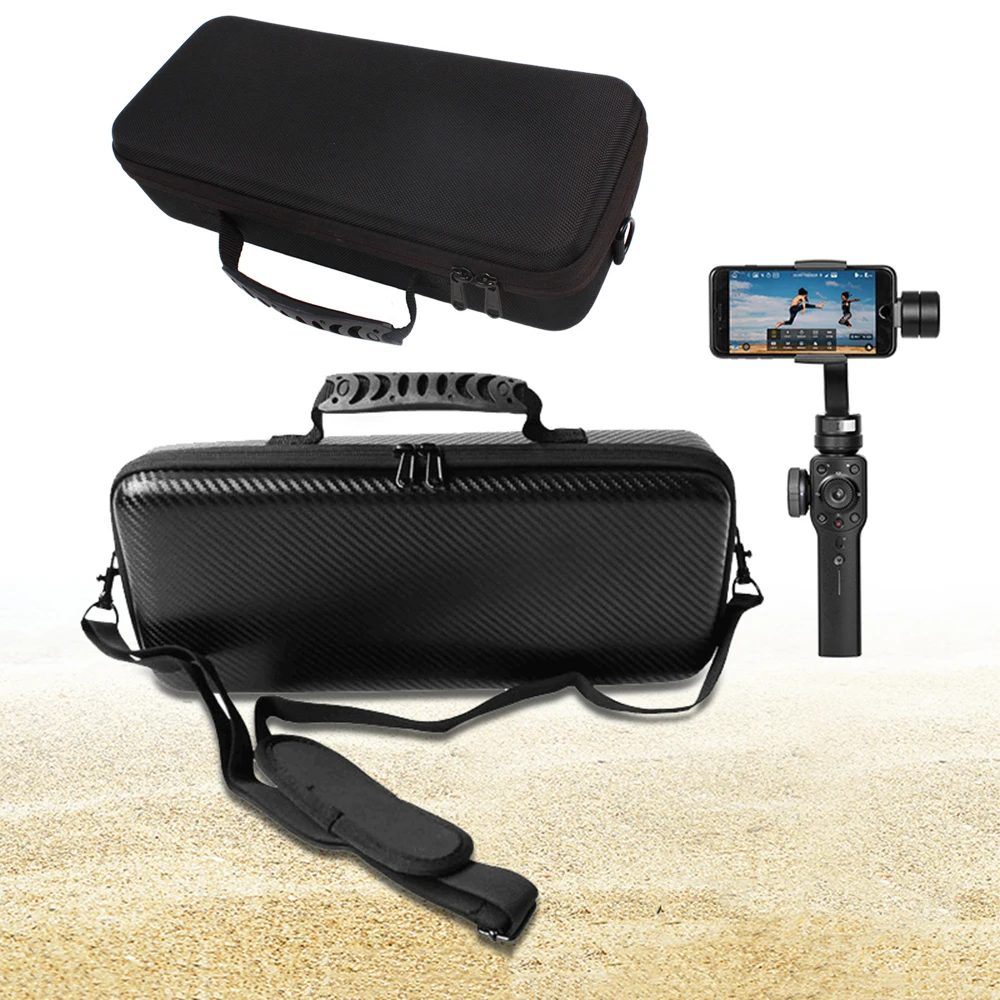 

Carrying bag for zhiyun smooth 4 waterproof travel Portable case smooth 4 shoulder bag PU material Easy-Carrying Storage