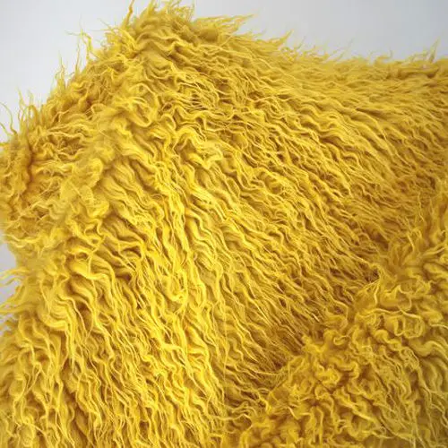 Buulqo 150 см ширина искусственная шерсть плюшевый мех Ткань по полметра DIY Детские одеяло, домашнее украшение ткань - Цвет: see chart