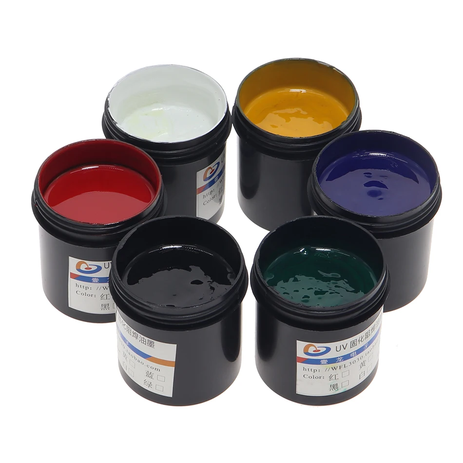 

Curing solder mask ink LED UV ink PCB circuit board special protective paint